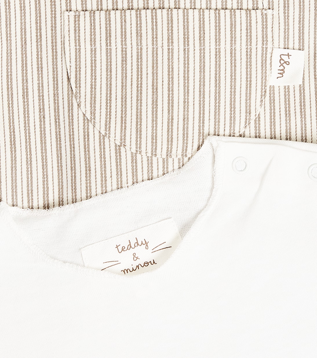 Baby Set aus T-Shirt und Latzhose | Il Gufo