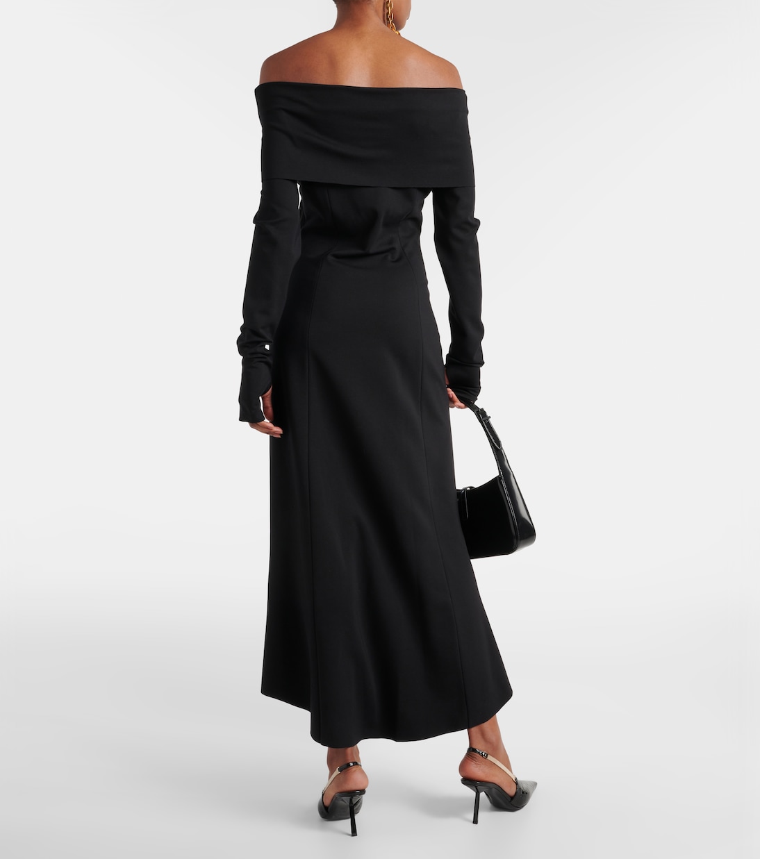 Off-Shoulder-Maxikleid | Dorothee Schumacher