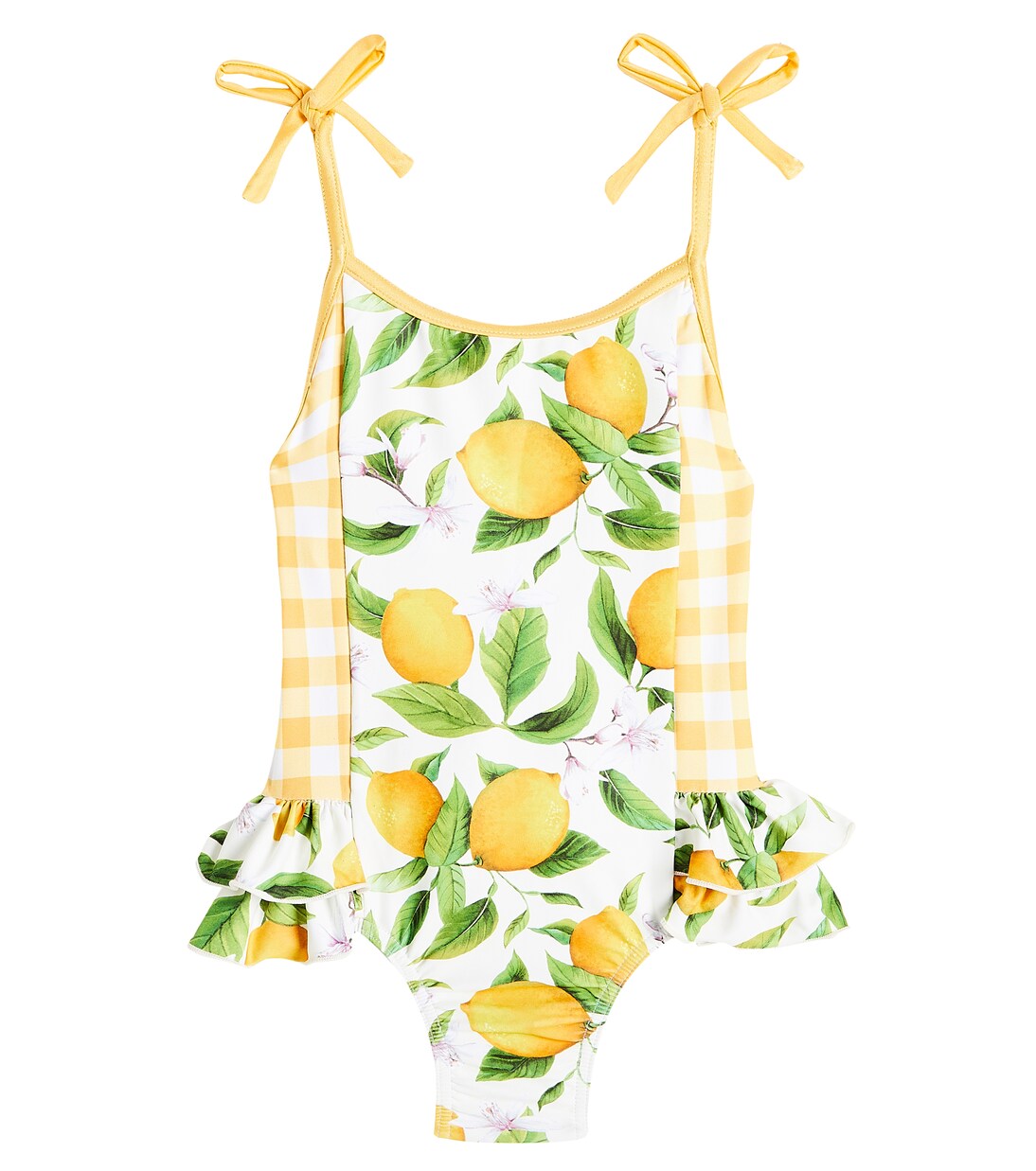 Malaga printed ruffled swimsuit | Suncracy