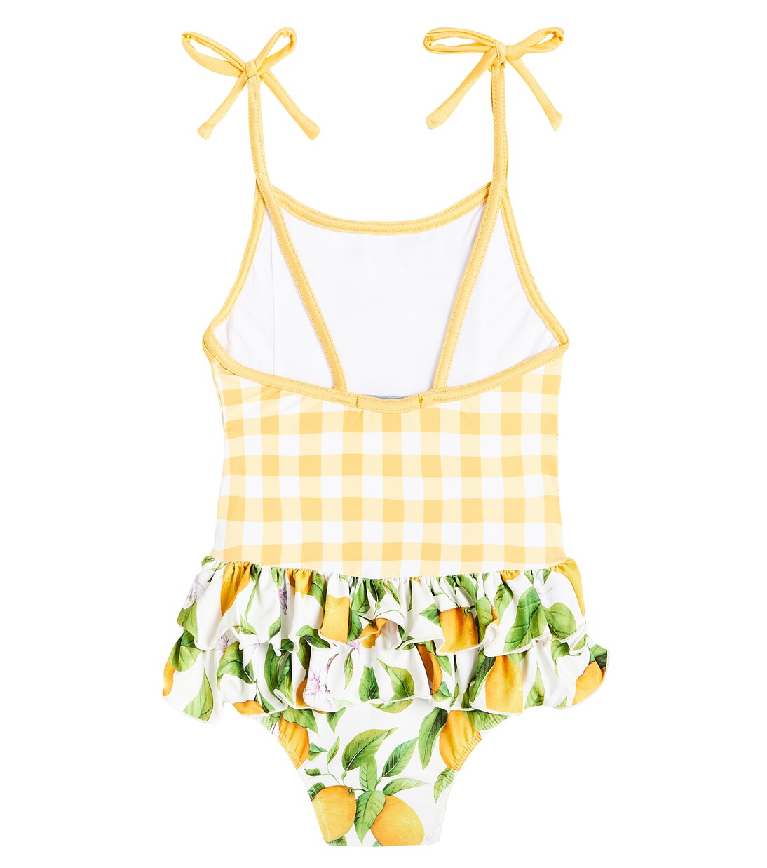 Malaga printed ruffled swimsuit | Suncracy