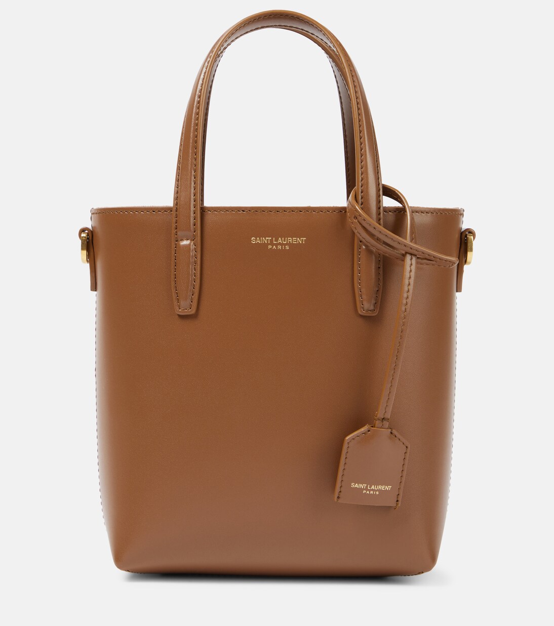 Toy Shopping Mini leather tote bag | Saint Laurent