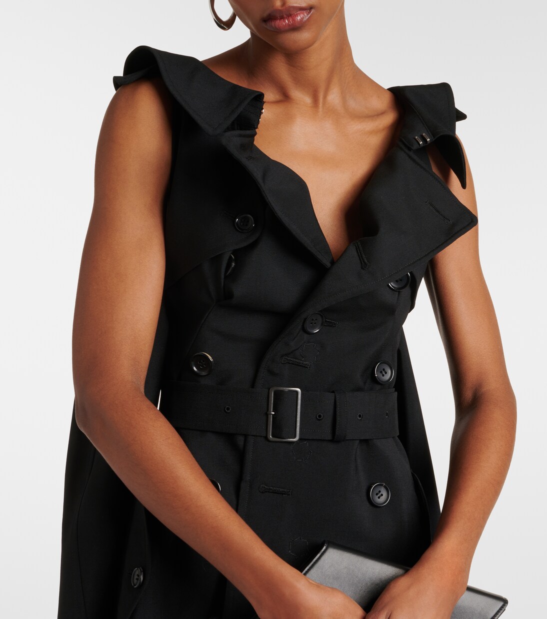 Midikleid aus Wolle und Mohair | Junya Watanabe