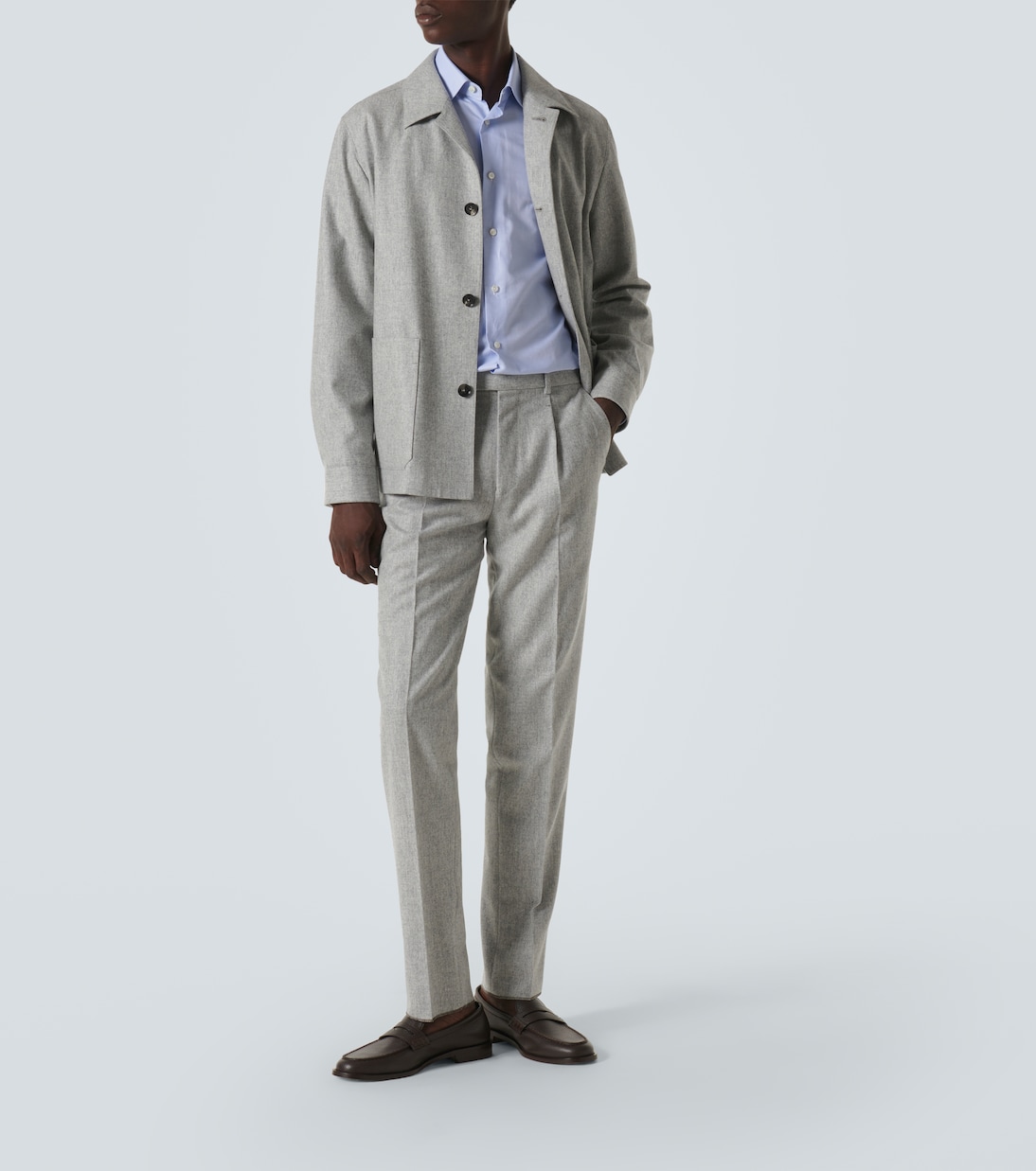 Perry leather penny loafers | Manolo Blahnik