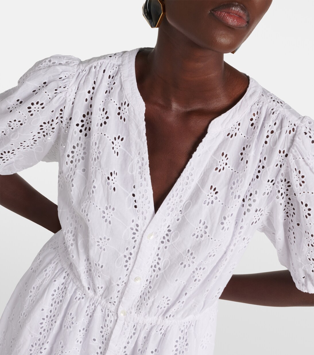 Midikleid Rorio aus Baumwolle | Velvet