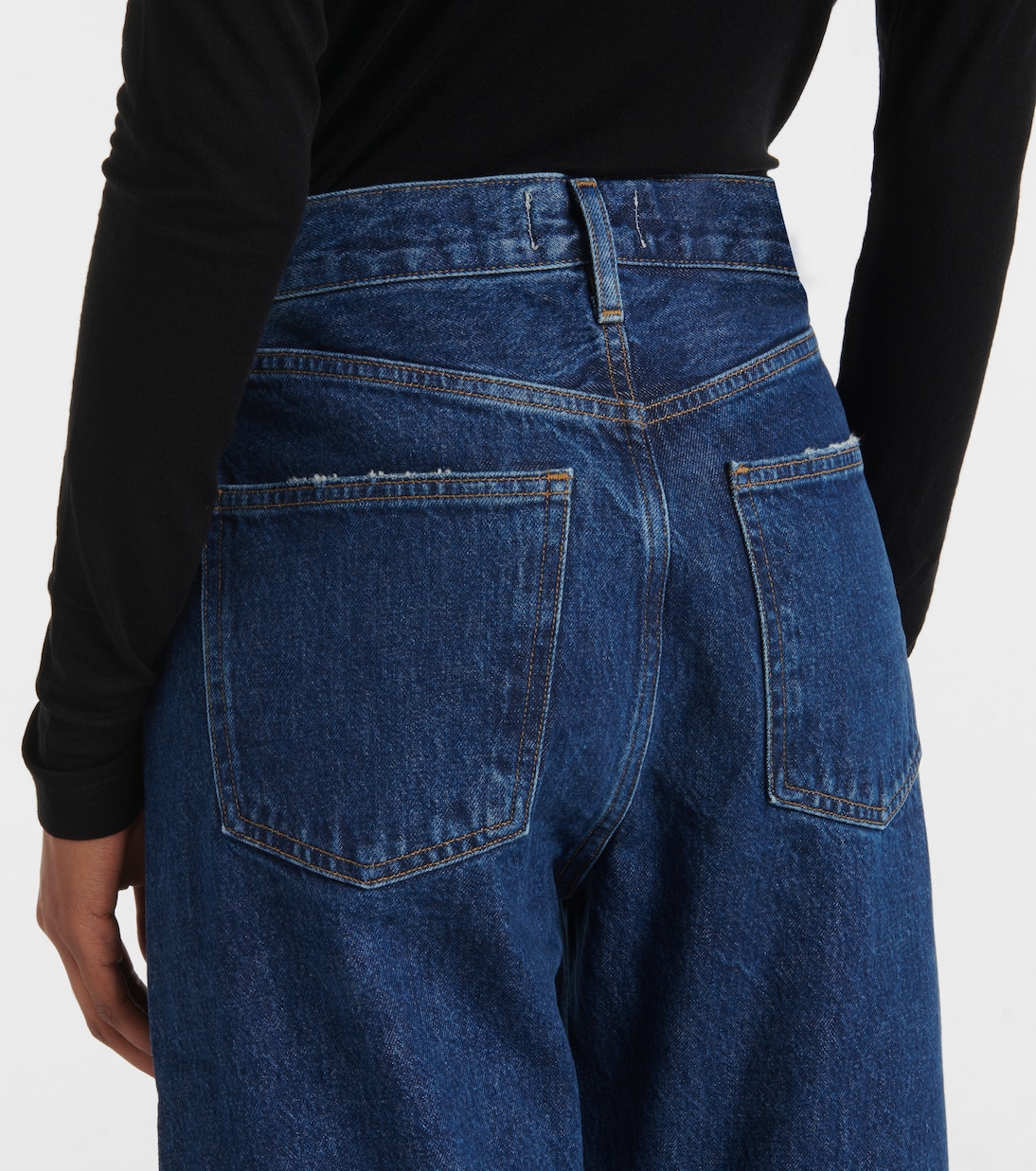 Mid-Rise Straight Jeans Fran | Agolde