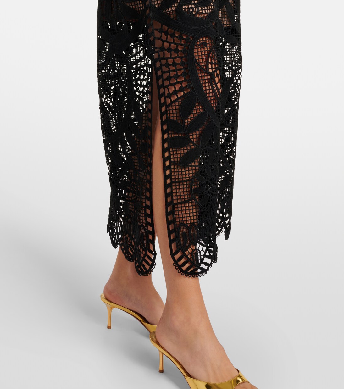 Nature guipure lace maxi dress | Farm Rio