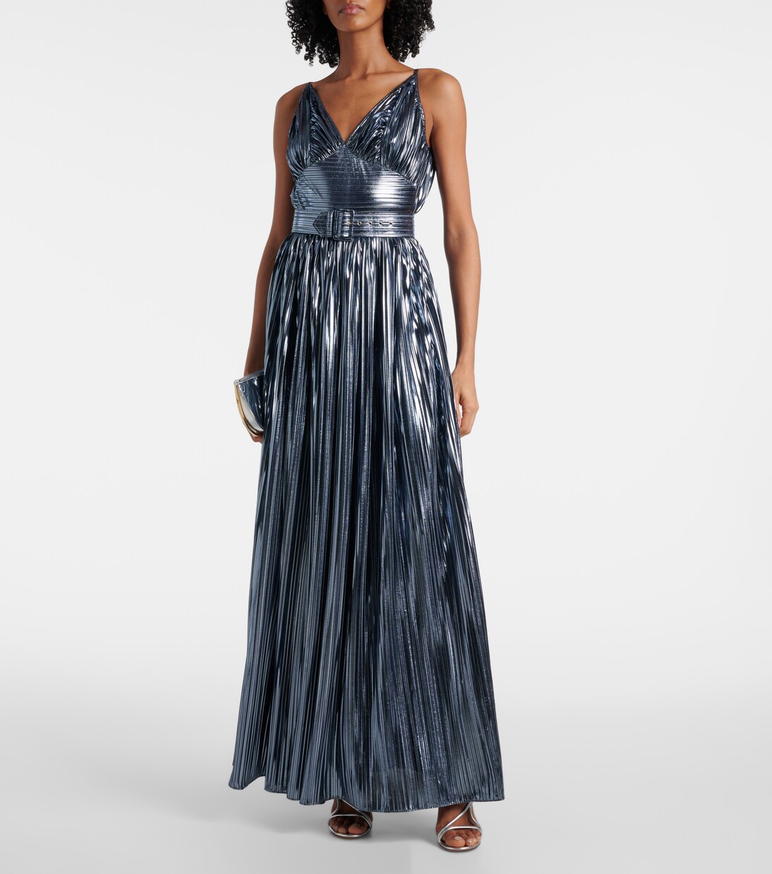Robe longue en lamé | Rodarte