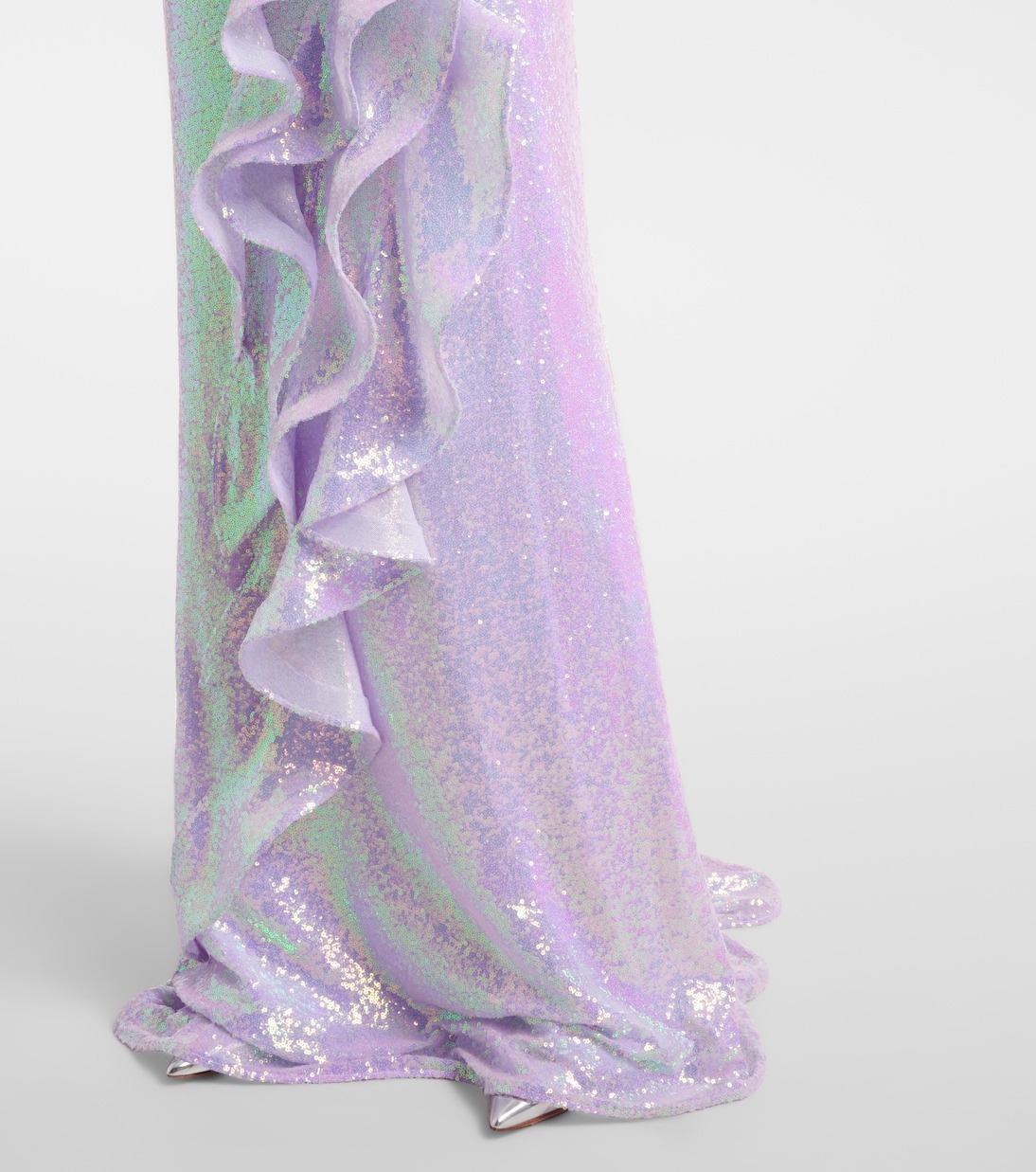 Radiella Wave ruffled sequined gown | Maticevski