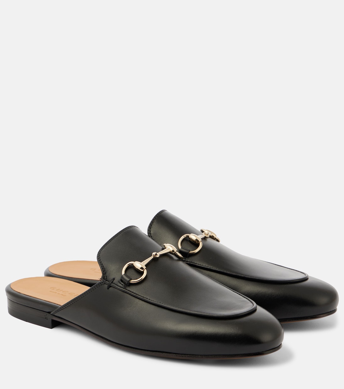 Slippers Princetown Horsebit GG aus Leder | Gucci