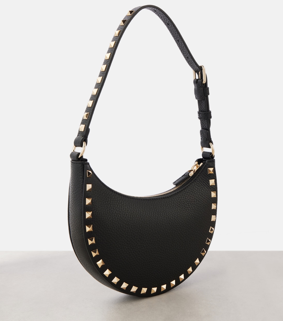 Tote Bag Rockstud Mini aus Leder | Valentino Garavani