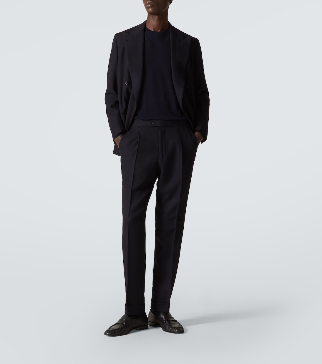 Gerade Hose Amie aus Wolle | Saman Amel