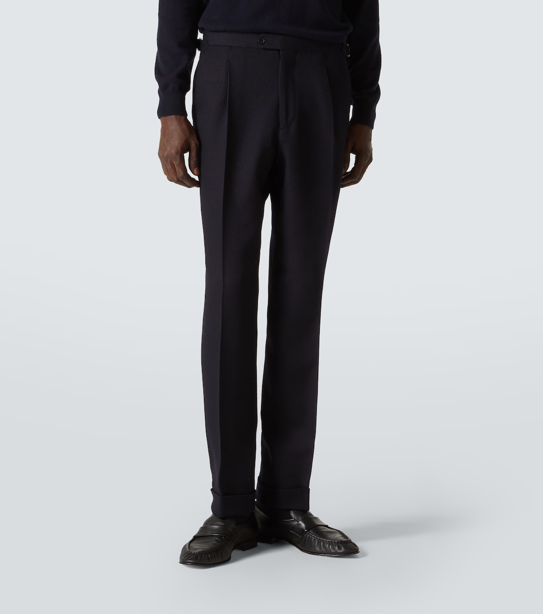 Gerade Hose Amie aus Wolle | Saman Amel