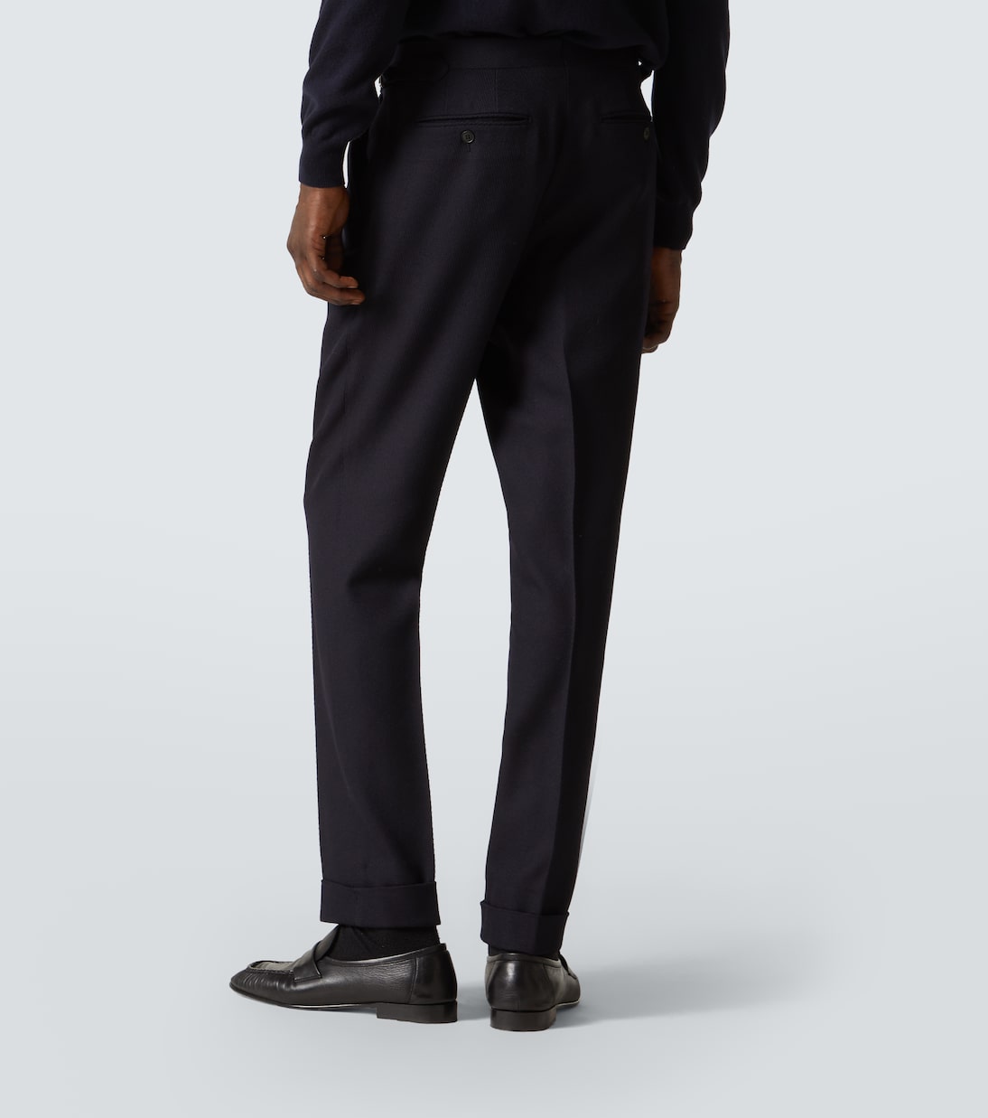 Gerade Hose Amie aus Wolle | Saman Amel