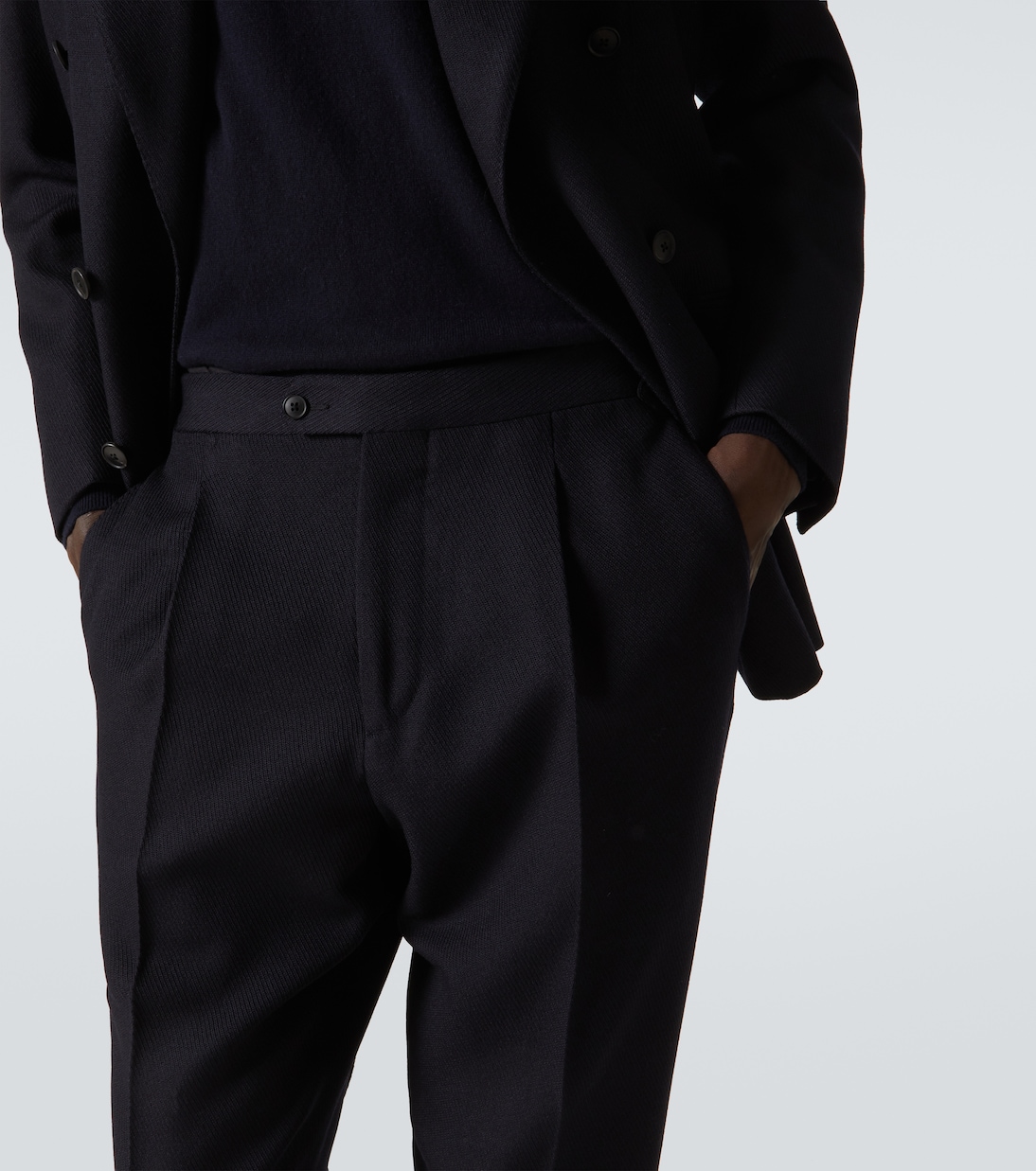 Gerade Hose Amie aus Wolle | Saman Amel