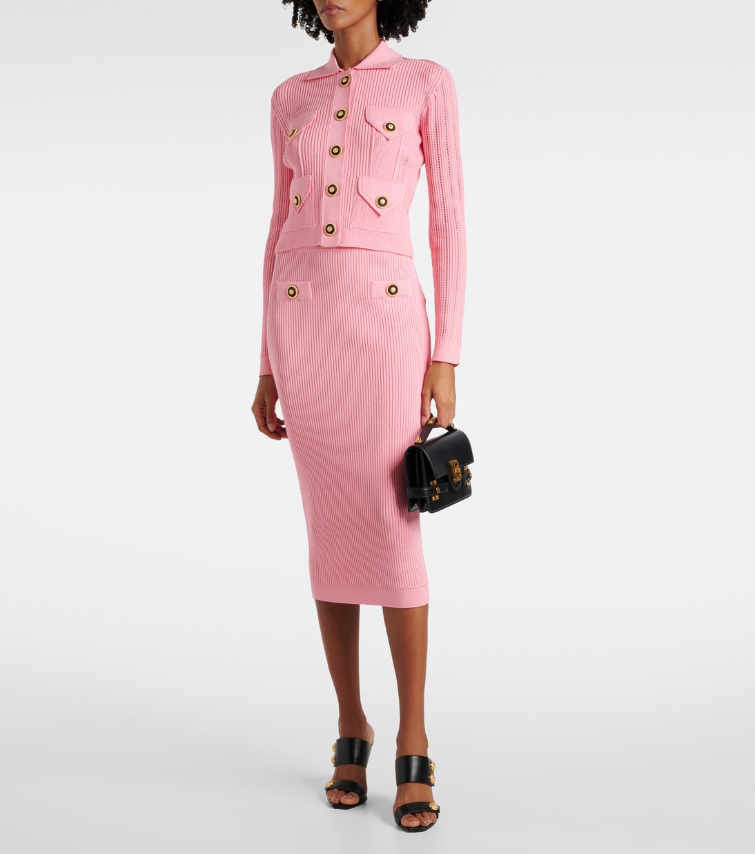 Cardigan aus Rippstrick | Balmain