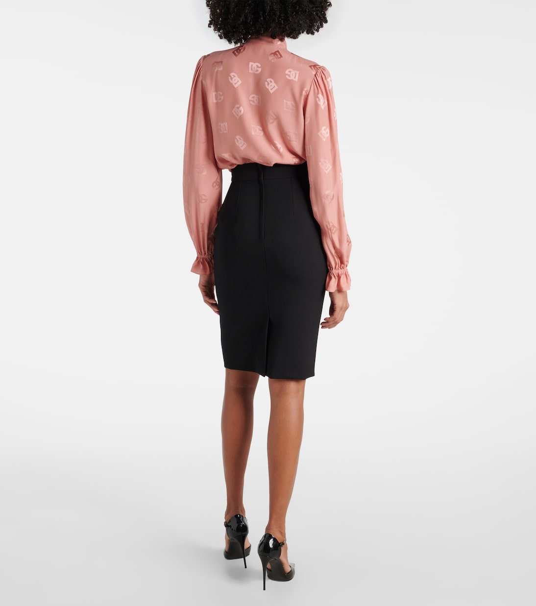 DG virgin wool pencil skirt | Dolce&Gabbana