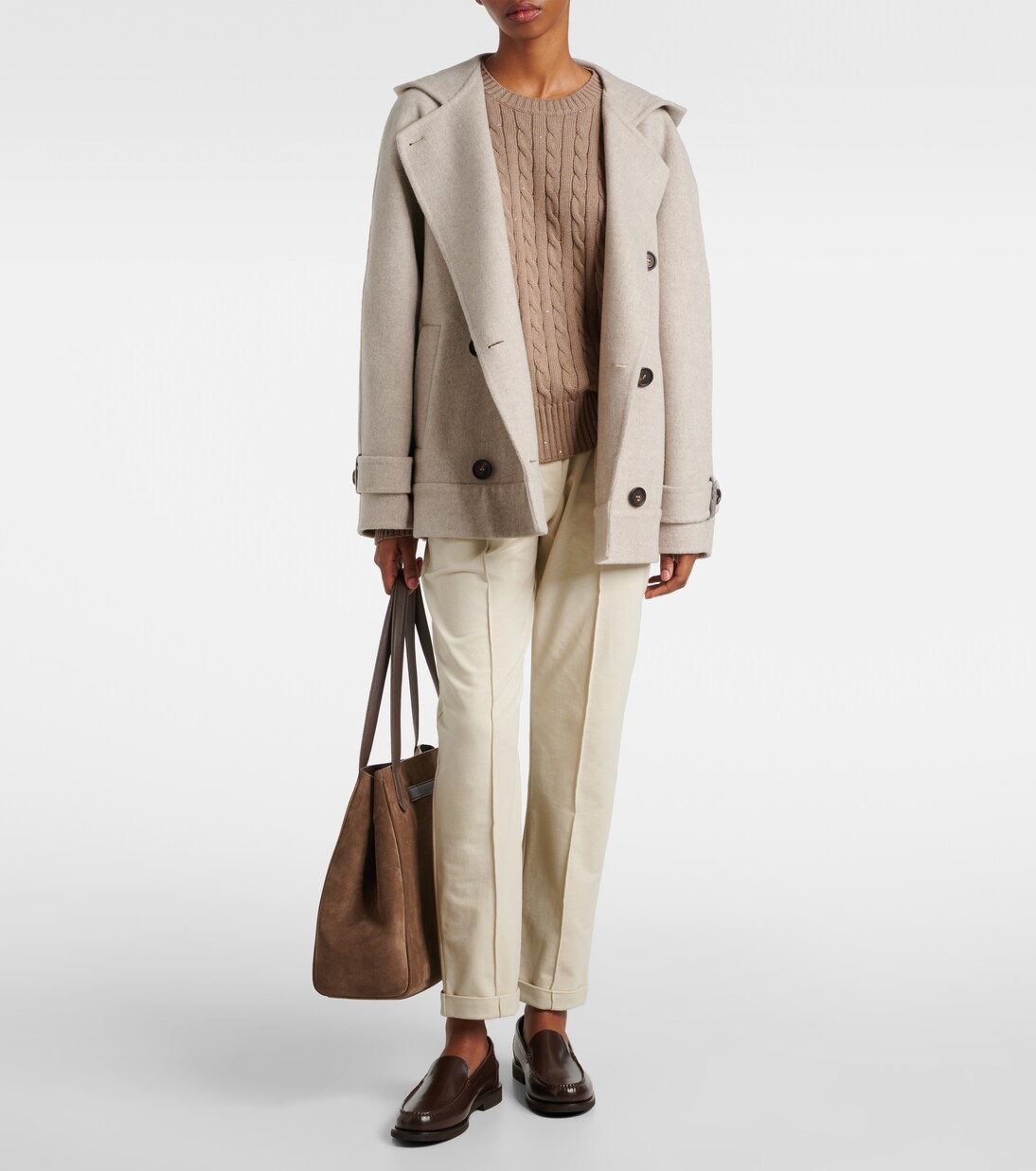 Cotton-blend sweater | Brunello Cucinelli