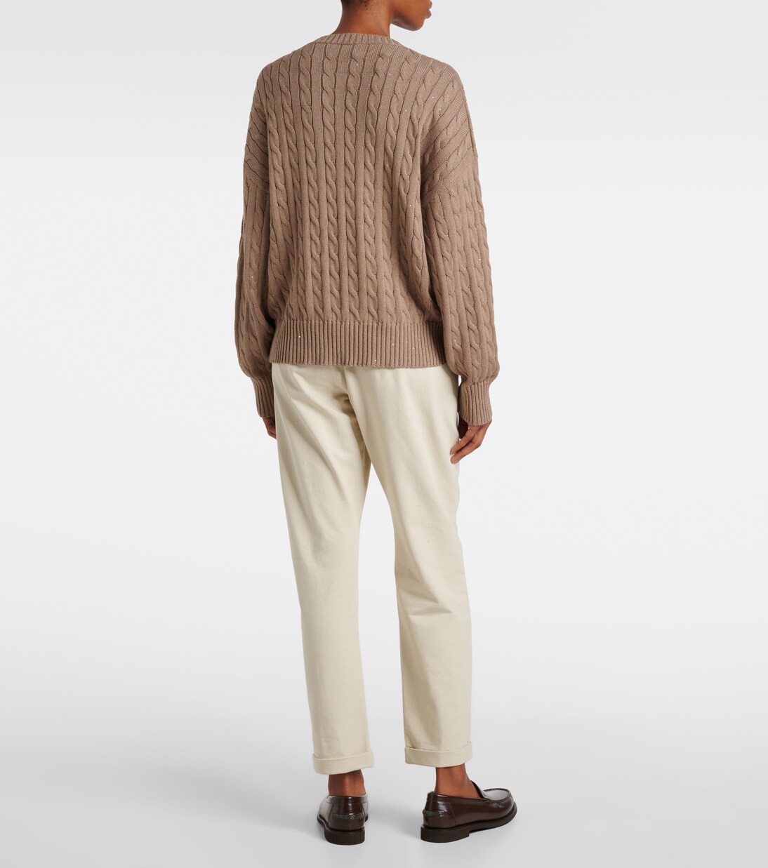 Cotton-blend sweater | Brunello Cucinelli