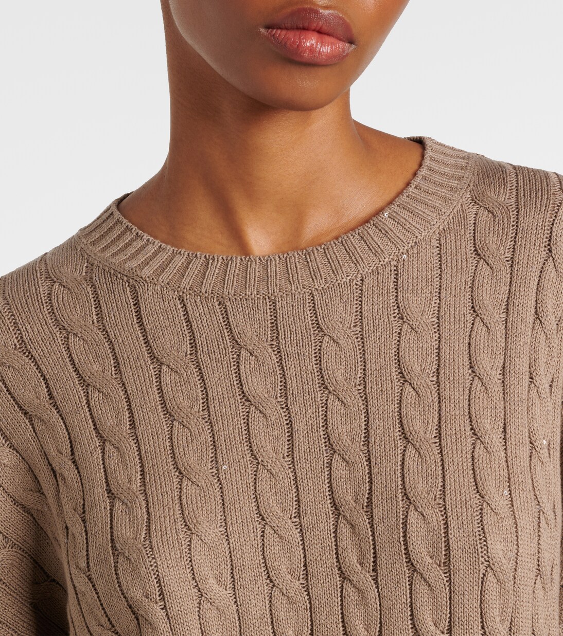 Cotton-blend sweater | Brunello Cucinelli