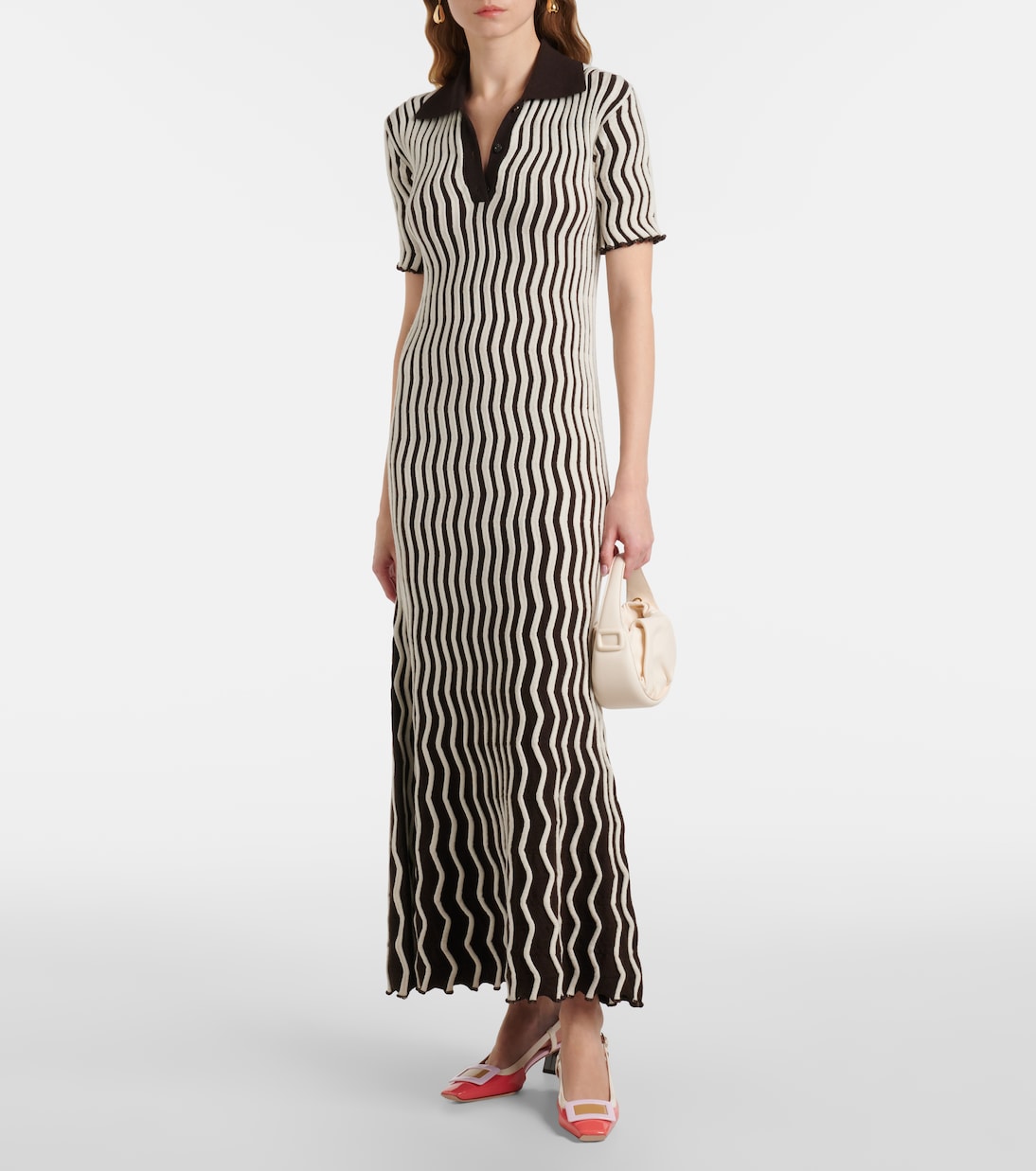 BV patent leather slingback pumps | Roger Vivier