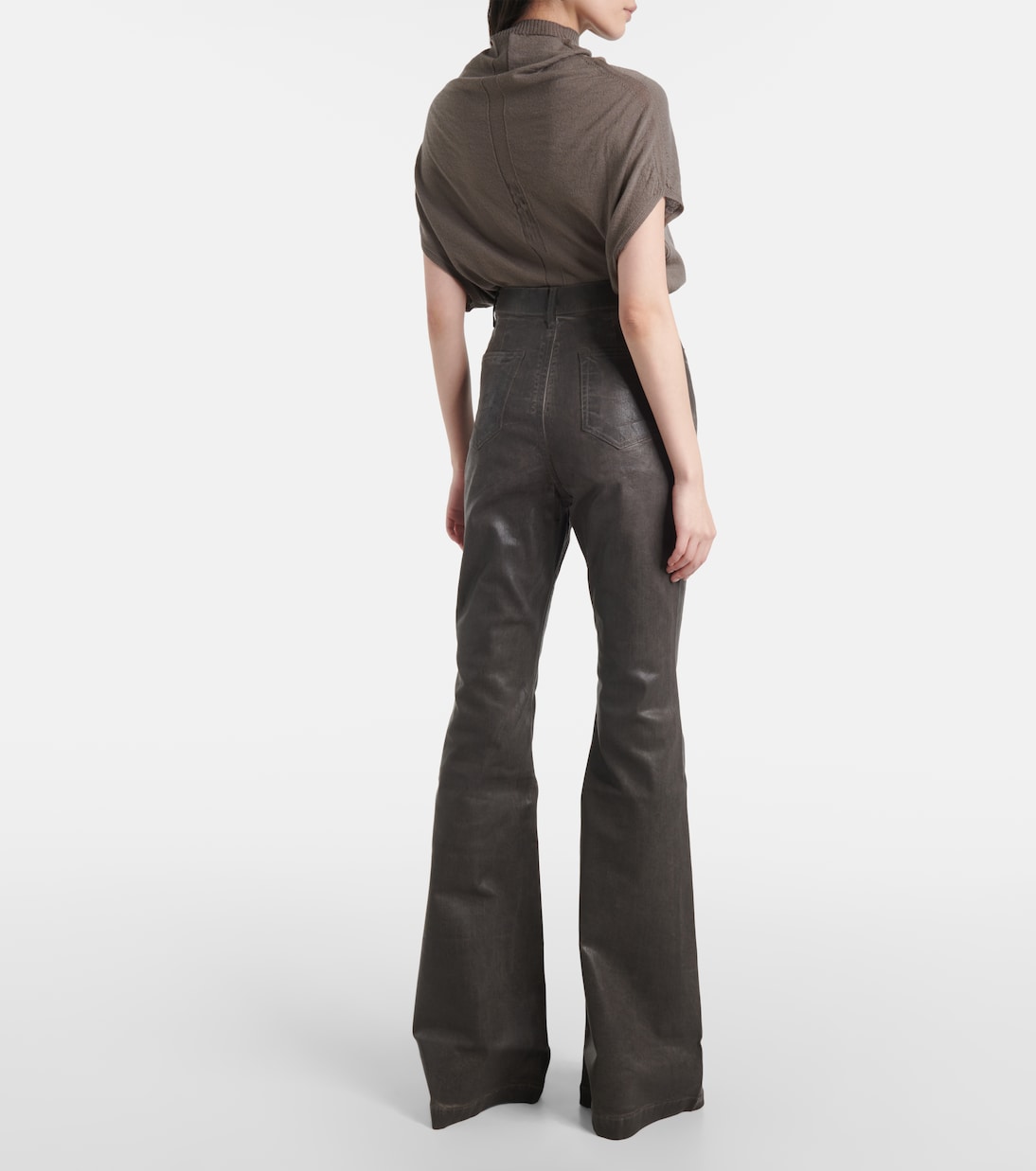 Jeans bootcut Bolan de tiro alto | Rick Owens