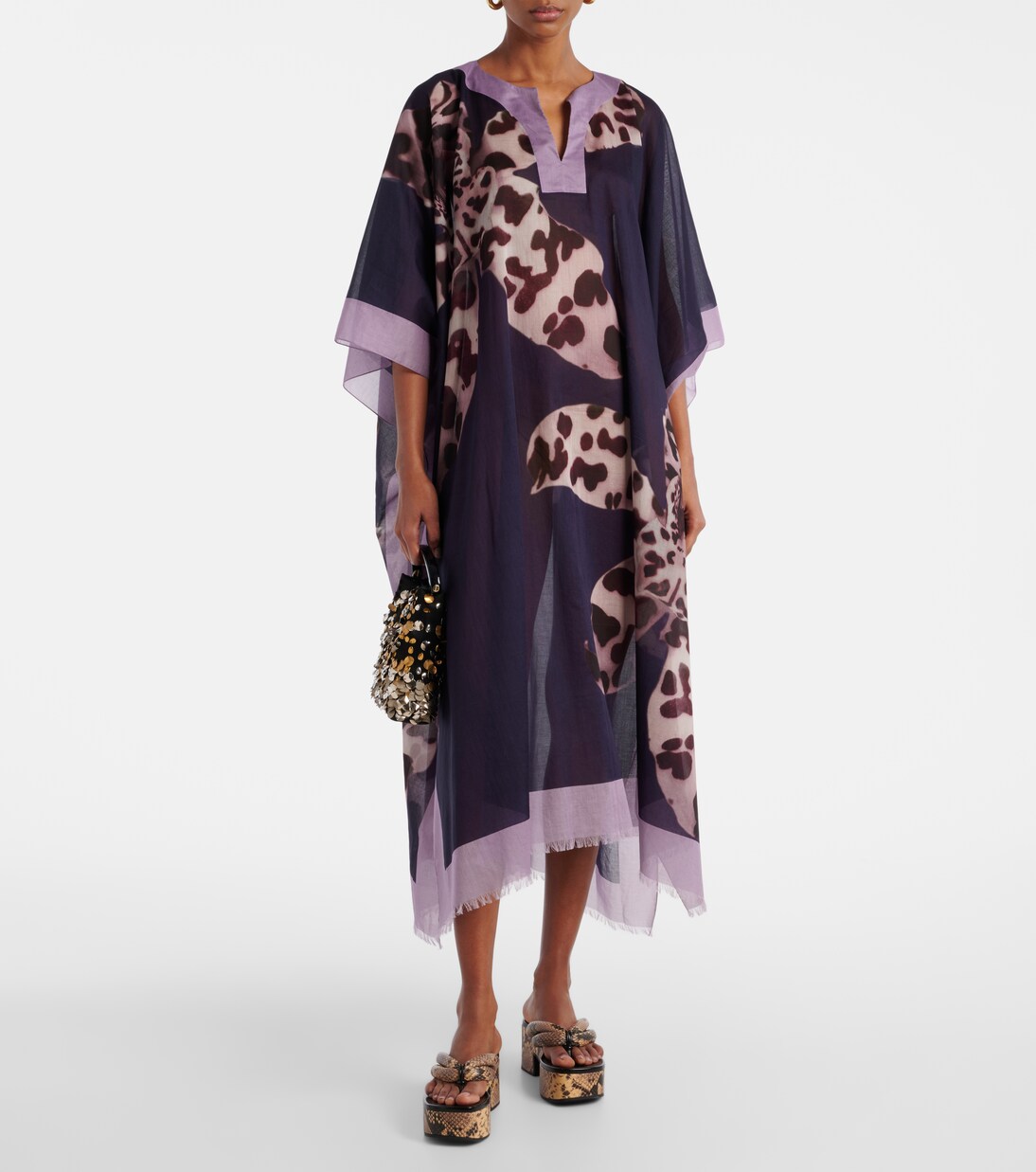 Kaftan aus Baumwolle | Dries Van Noten