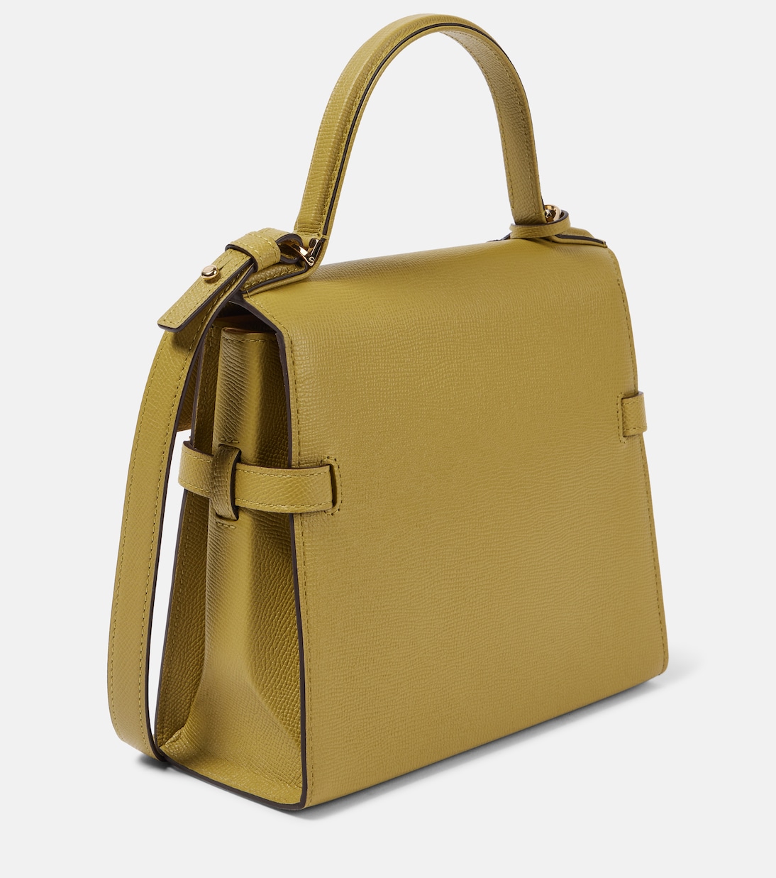 Tempête PM leather tote bag | Delvaux