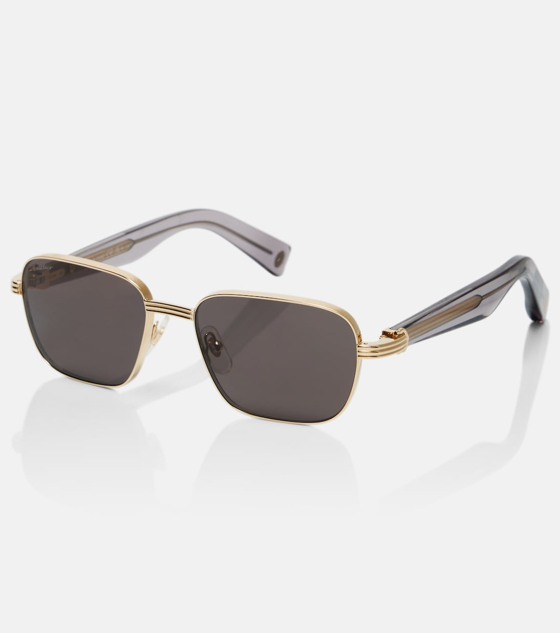 Occhiali da sole squadrati Première De Cartier | Cartier Eyewear Collection