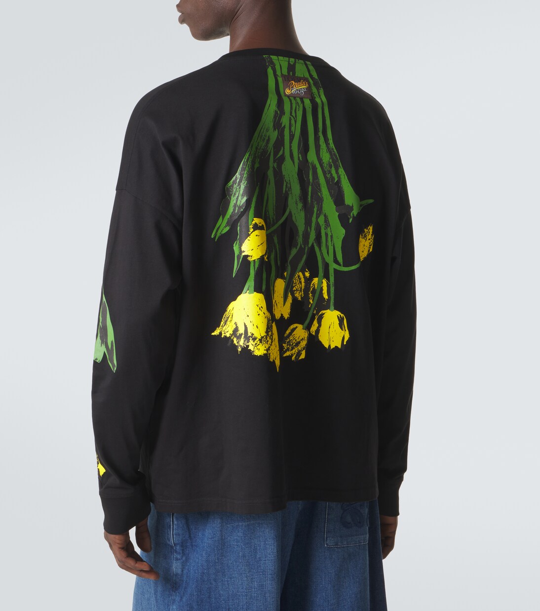 Paula’s Ibiza - T-shirt in cotone a fiori | Loewe