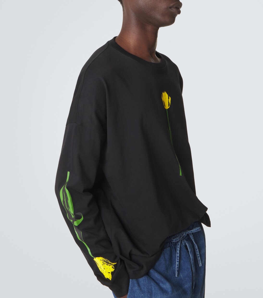 Paula’s Ibiza - T-shirt in cotone a fiori | Loewe