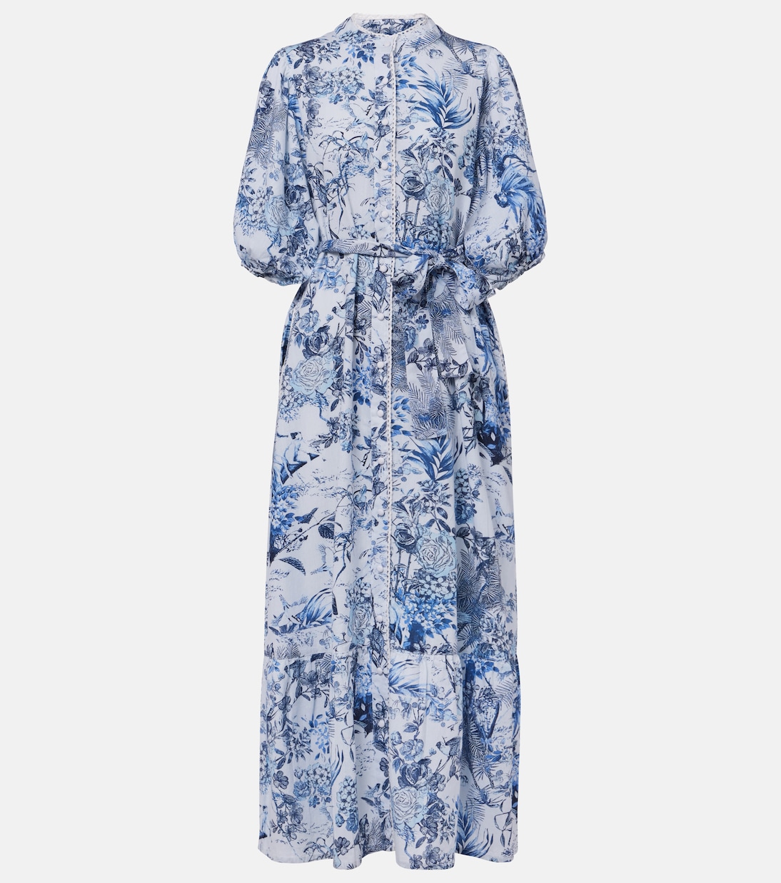 Robe chemise Kitty en coton et lin | Melissa Odabash