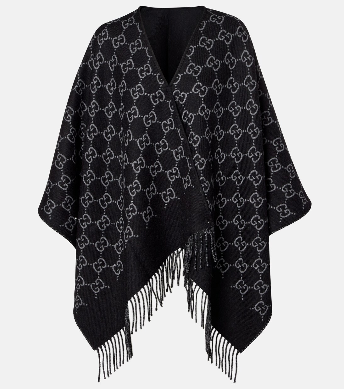 Wool poncho | Gucci