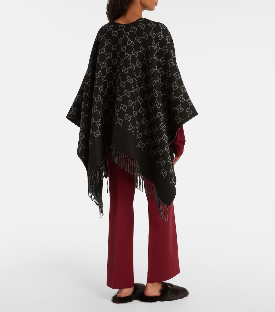 Wool poncho | Gucci