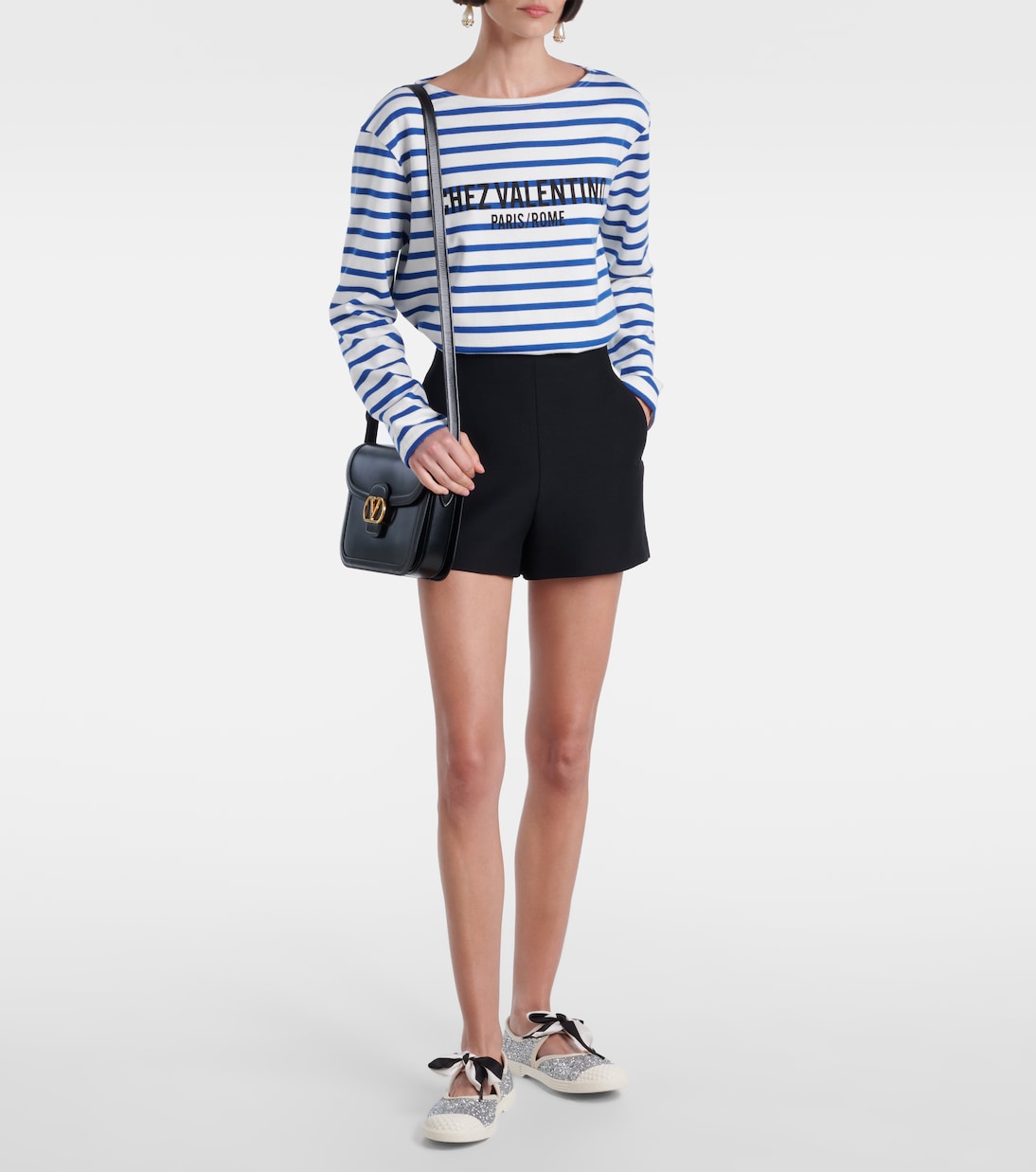 Sneakers Bay by Bay con glitter | Valentino Garavani