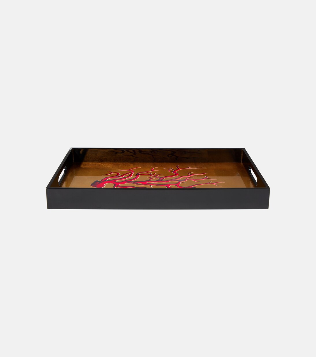 Lacquered wooden decorative tray | Les-Ottomans