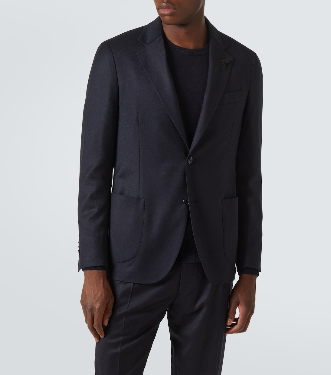 Wool and cashmere blazer | Lardini