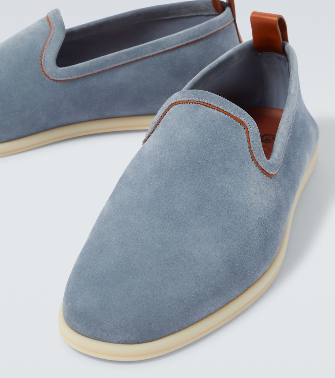 Mocassins Venice Walk en daim | Loro Piana