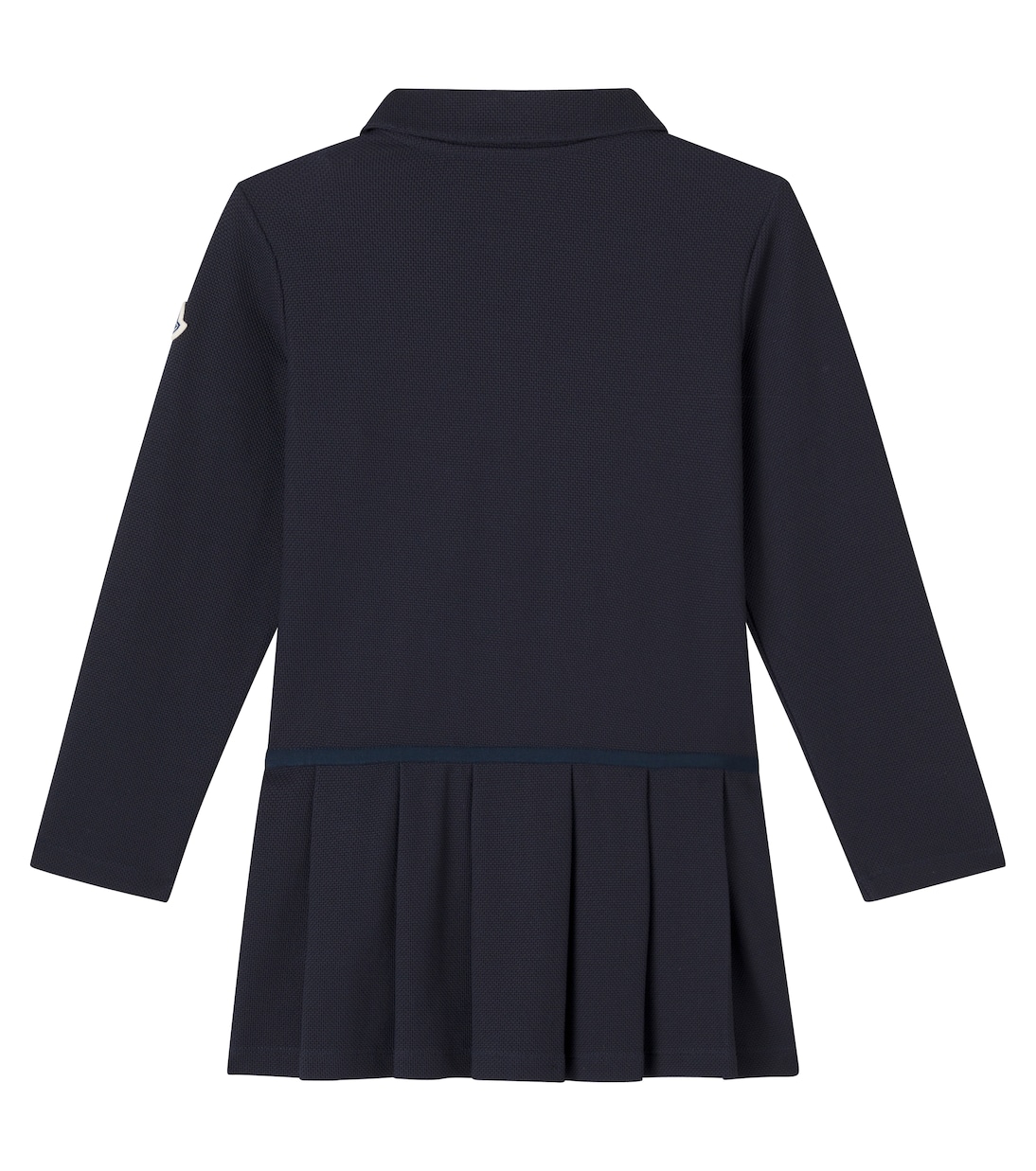 Cotton-blend piqué polo dress | Moncler Enfant