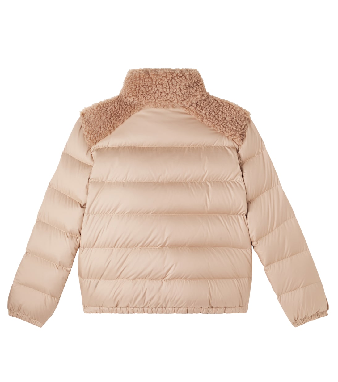 Vard teddy-trimmed down jacket | Moncler Enfant