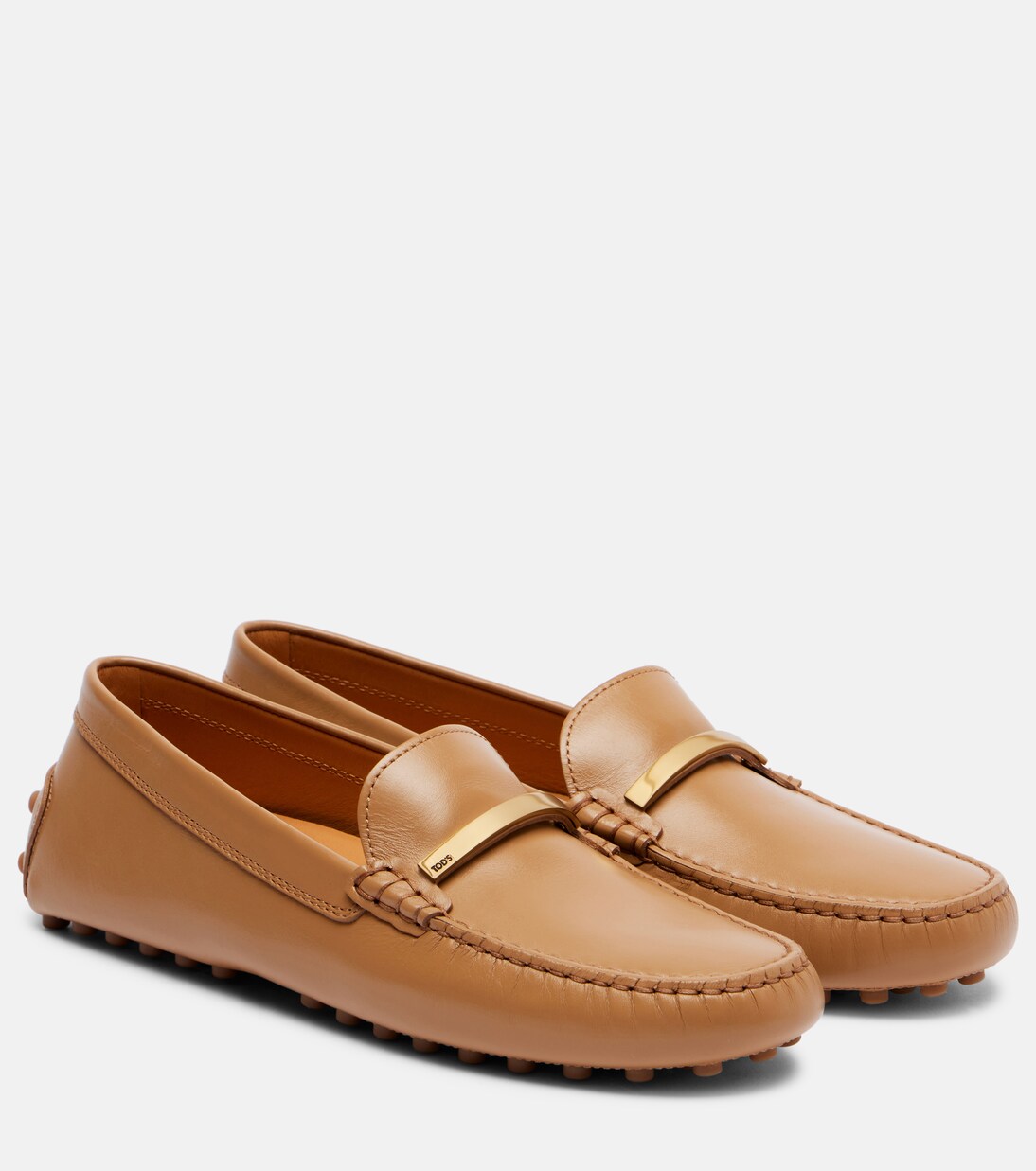 Gommino embellished leather loafers | Tod's