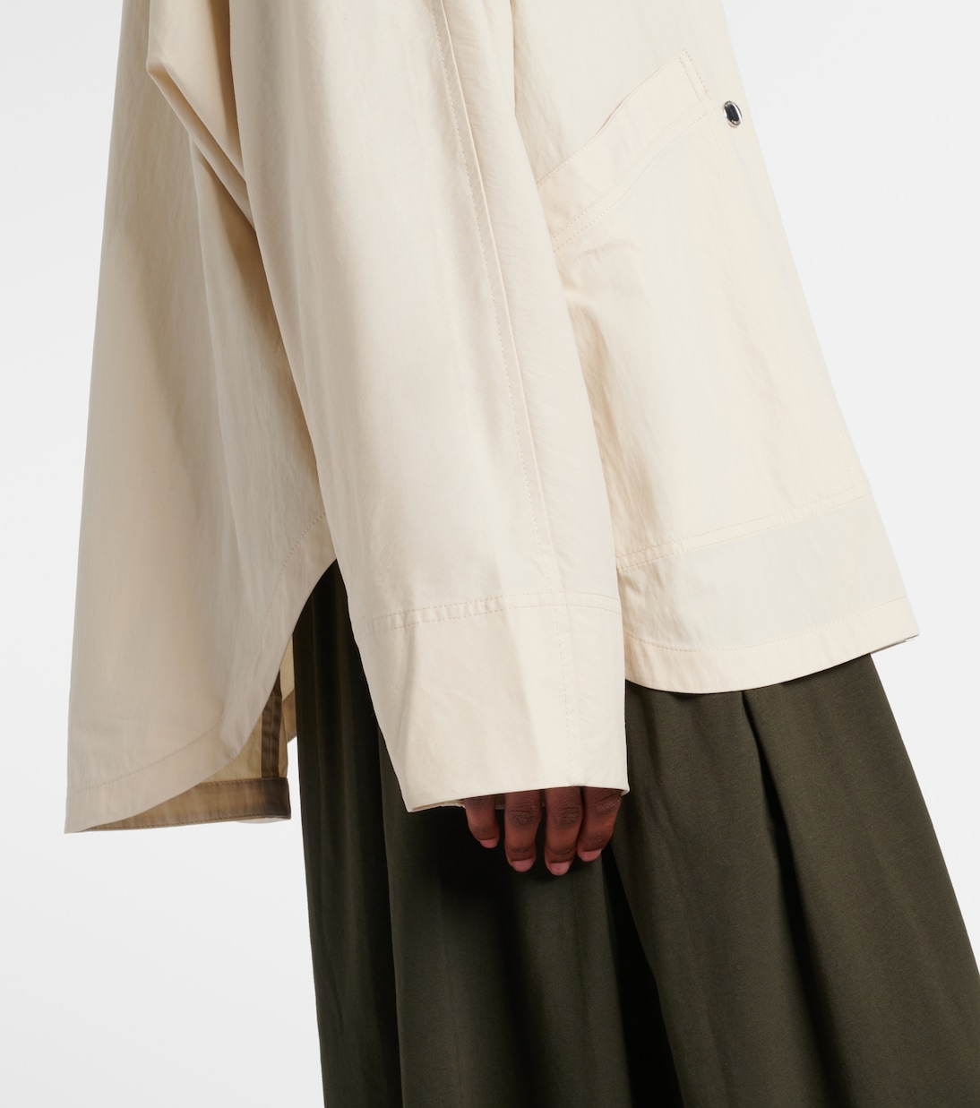 Chaqueta en mezcla de algodón | Toteme