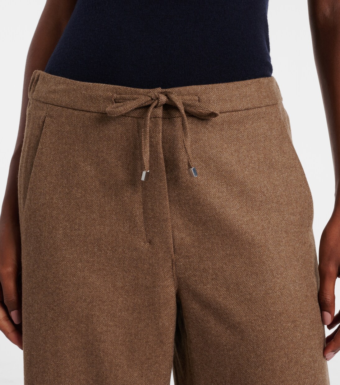 Livio wool and cashmere wide-leg pants | 'S Max Mara