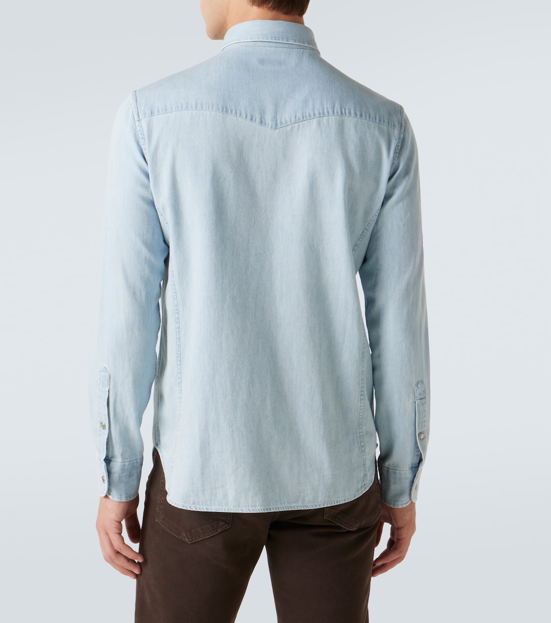 Hemd aus Baumwoll-Chambray | Tom Ford