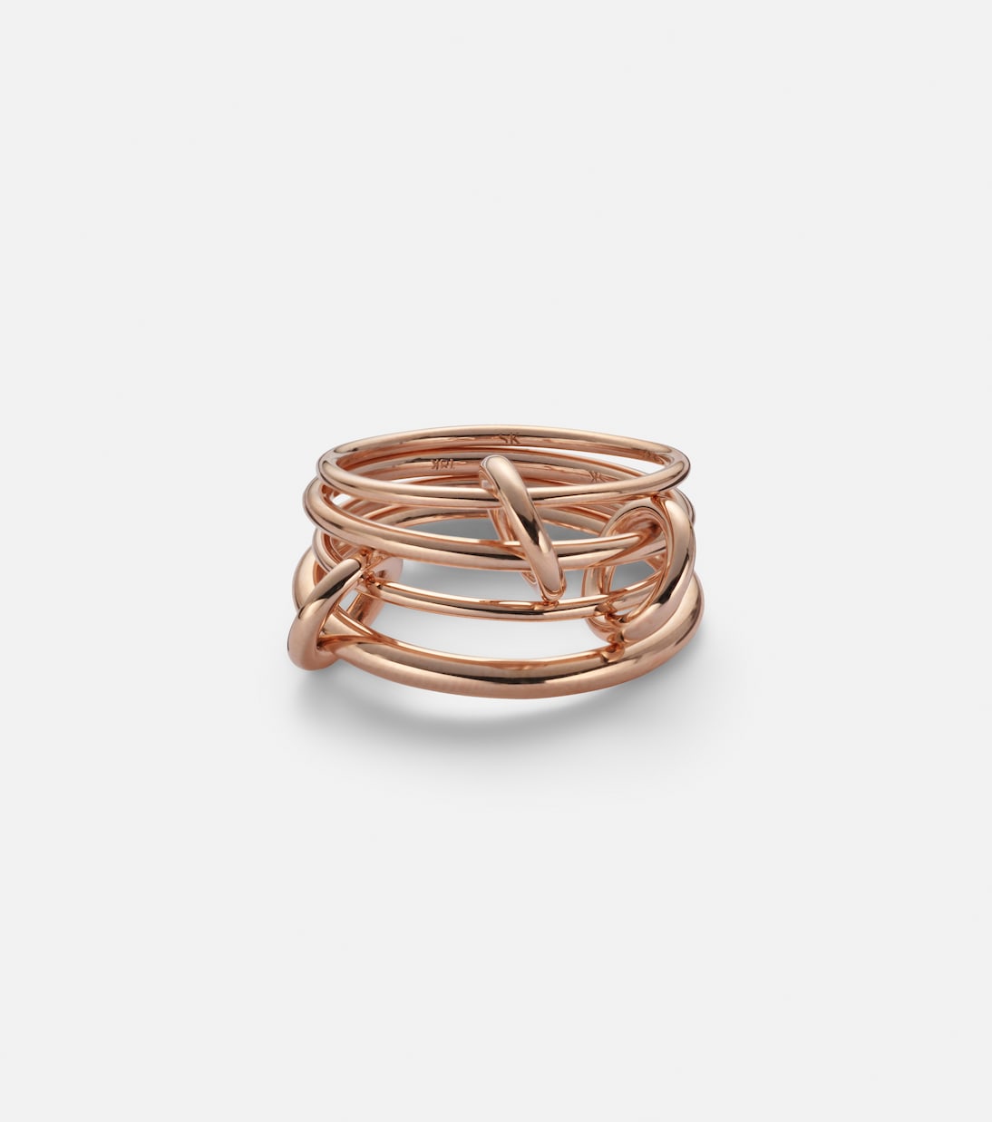 Bague Pisces en or rose 18 ct | Spinelli Kilcollin