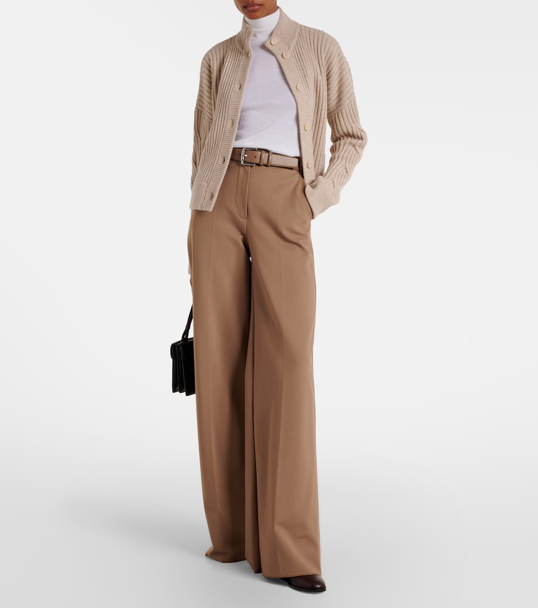 Boa virgin wool turtleneck top | Max Mara