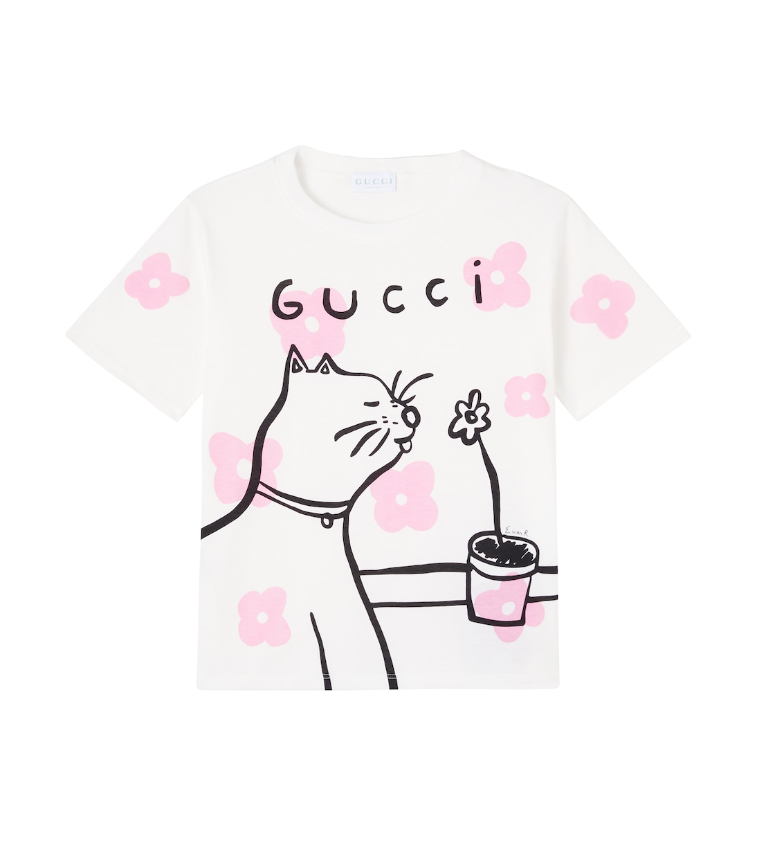 x Euan Roberts printed cotton jersey T-shirt | Gucci Kids