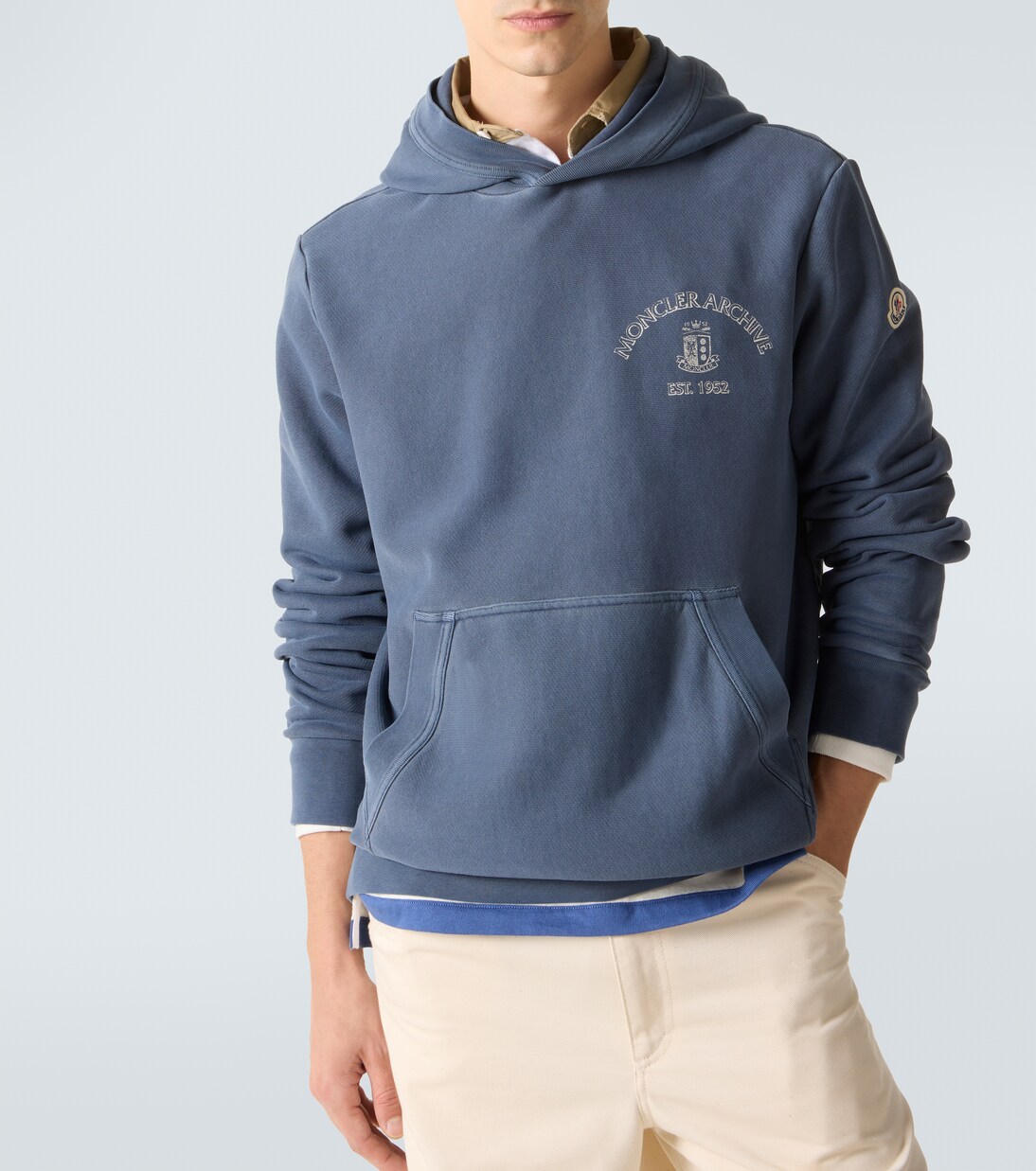 Sudadera de algodón con logo | Moncler