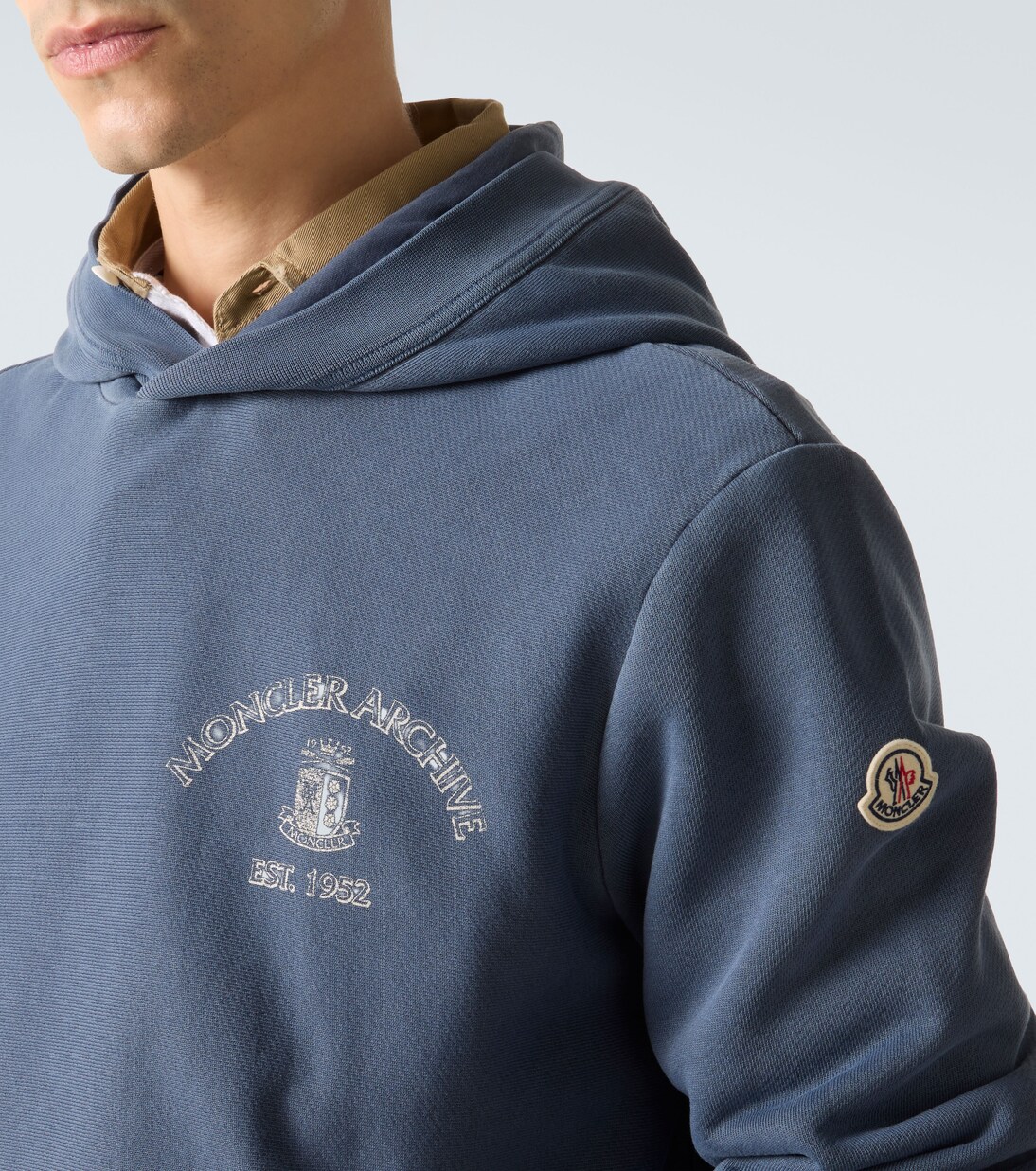 Sudadera de algodón con logo | Moncler