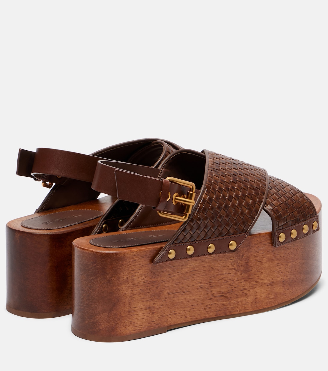 75 leather platform sandals | Farm Rio