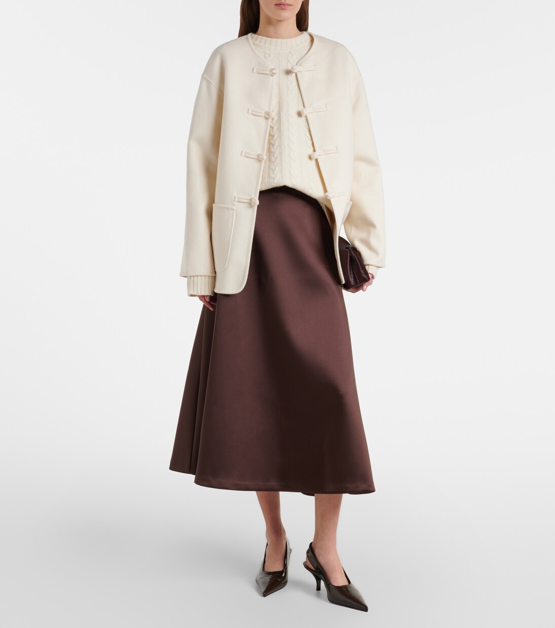 Cable-knit wool sweater | Róhe